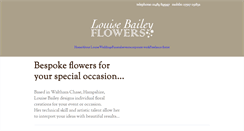 Desktop Screenshot of louisebailey.com